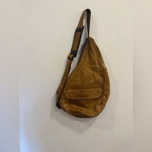 Ameribag Tan Messenger Bag